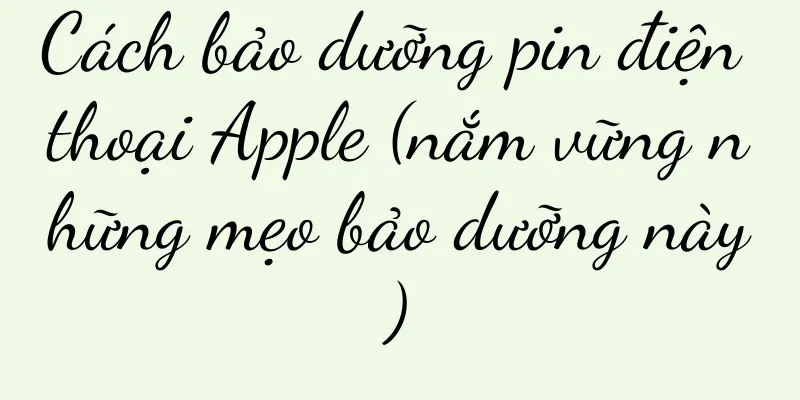 Cách bảo dưỡng pin điện thoại Apple (nắm vững những mẹo bảo dưỡng này)