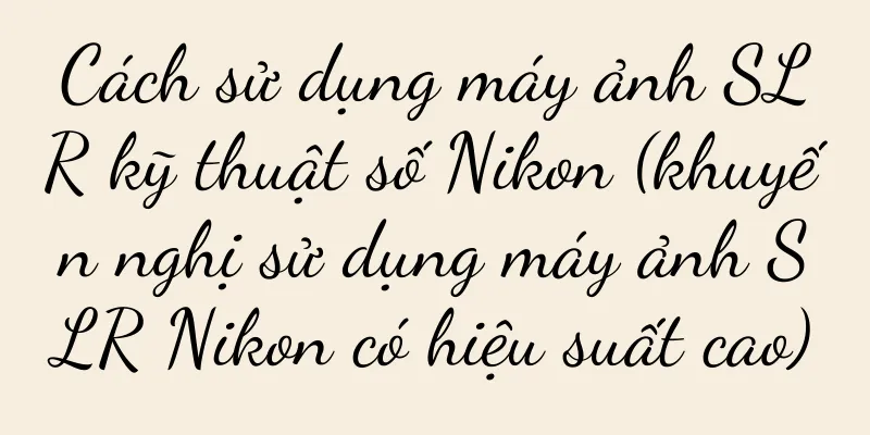 Cách sử dụng máy ảnh SLR kỹ thuật số Nikon (khuyến nghị sử dụng máy ảnh SLR Nikon có hiệu suất cao)