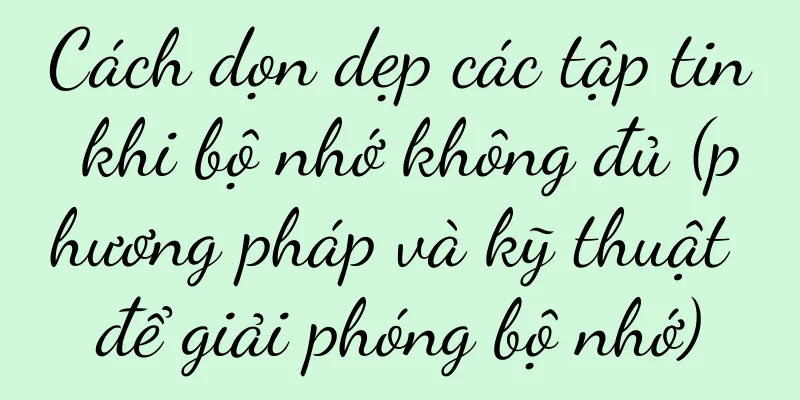 Cách dọn dẹp các tập tin khi bộ nhớ không đủ (phương pháp và kỹ thuật để giải phóng bộ nhớ)