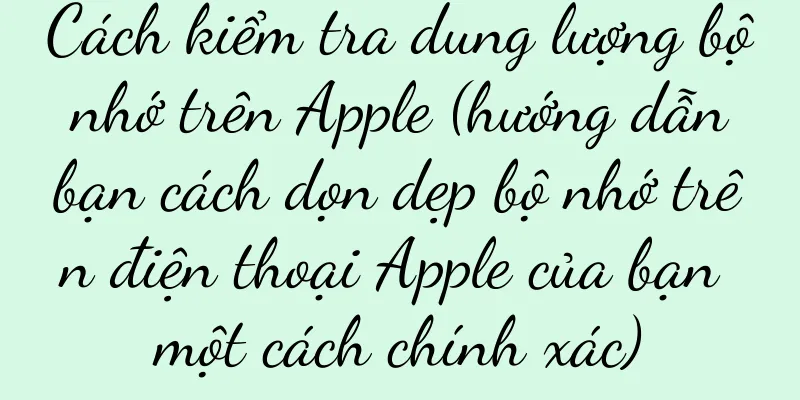 Cách kiểm tra dung lượng bộ nhớ trên Apple (hướng dẫn bạn cách dọn dẹp bộ nhớ trên điện thoại Apple của bạn một cách chính xác)
