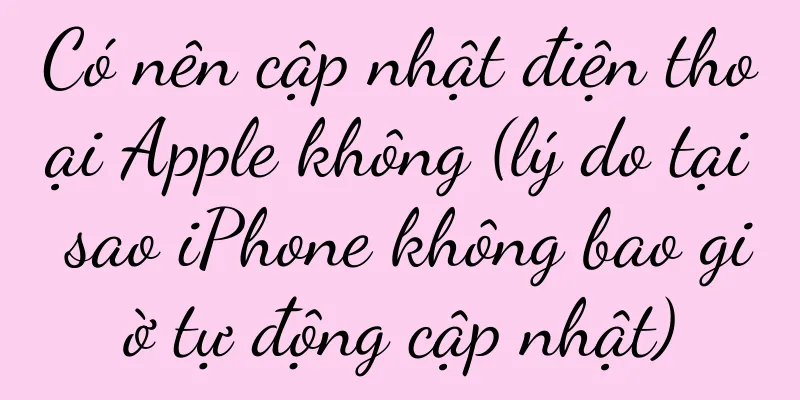 Có nên cập nhật điện thoại Apple không (lý do tại sao iPhone không bao giờ tự động cập nhật)