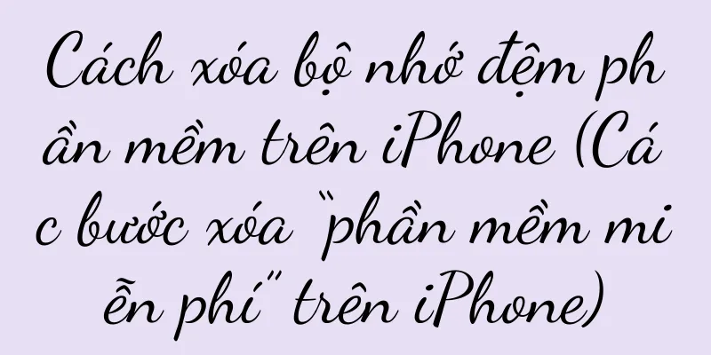 Cách xóa bộ nhớ đệm phần mềm trên iPhone (Các bước xóa “phần mềm miễn phí” trên iPhone)