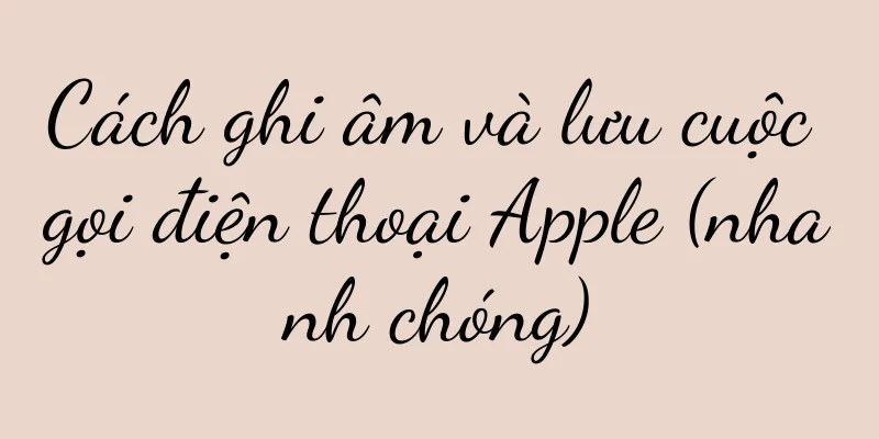 Cách ghi âm và lưu cuộc gọi điện thoại Apple (nhanh chóng)