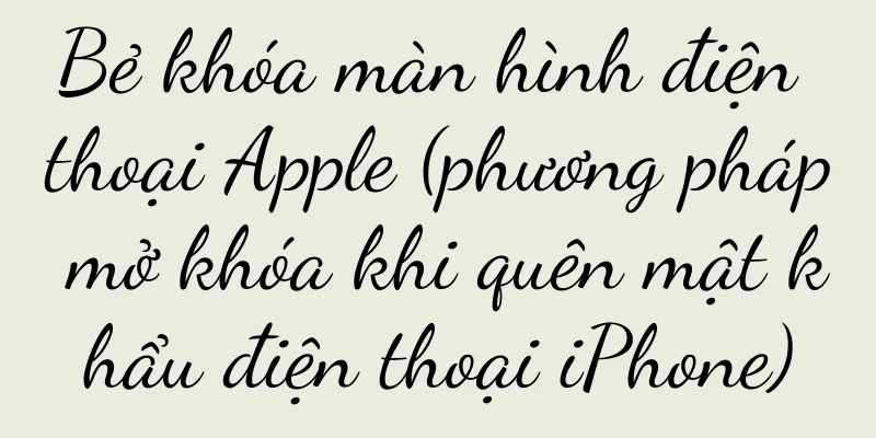 Bẻ khóa màn hình điện thoại Apple (phương pháp mở khóa khi quên mật khẩu điện thoại iPhone)