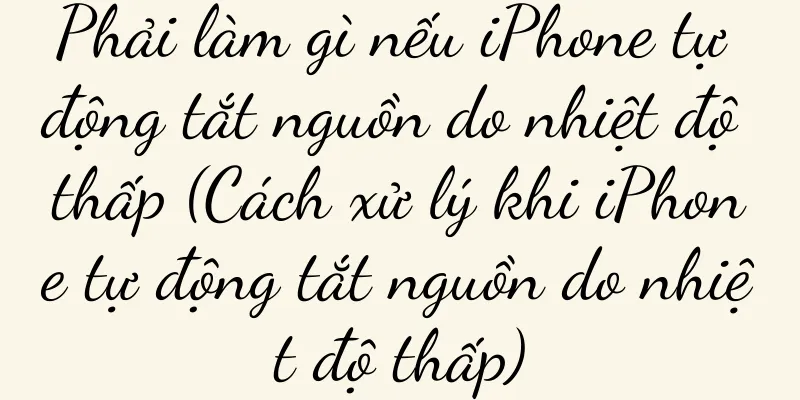 Phải làm gì nếu iPhone tự động tắt nguồn do nhiệt độ thấp (Cách xử lý khi iPhone tự động tắt nguồn do nhiệt độ thấp)