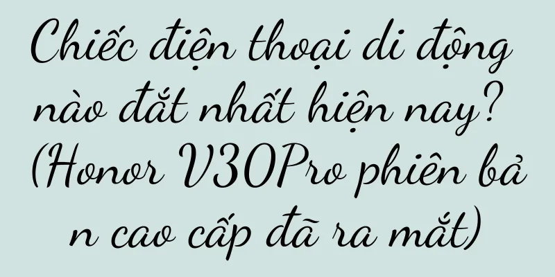Chiếc điện thoại di động nào đắt nhất hiện nay? (Honor V30Pro phiên bản cao cấp đã ra mắt)