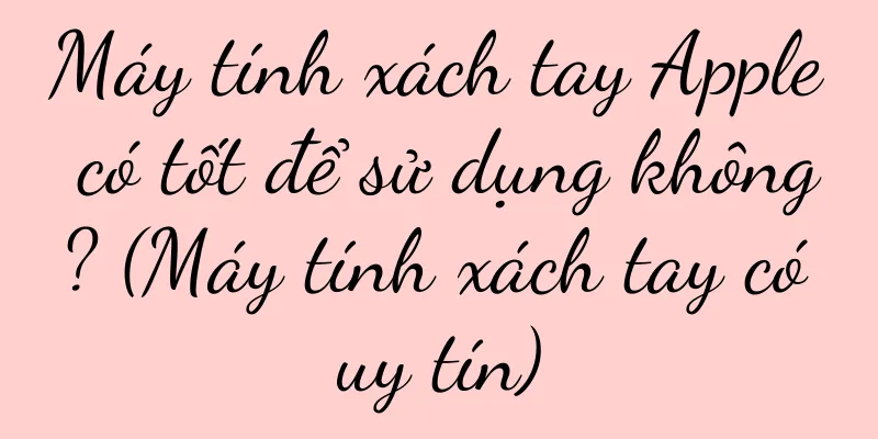Máy tính xách tay Apple có tốt để sử dụng không? (Máy tính xách tay có uy tín)
