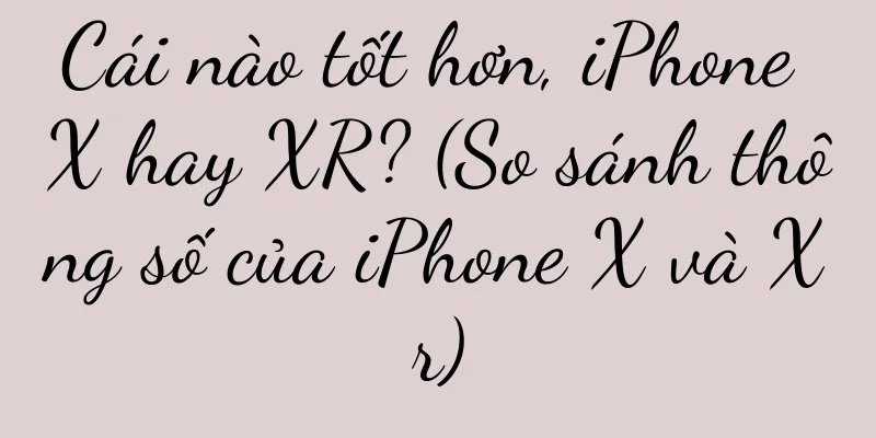 Cái nào tốt hơn, iPhone X hay XR? (So sánh thông số của iPhone X và Xr)