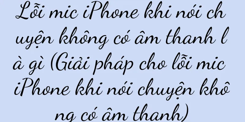 Lỗi mic iPhone khi nói chuyện không có âm thanh là gì (Giải pháp cho lỗi mic iPhone khi nói chuyện không có âm thanh)