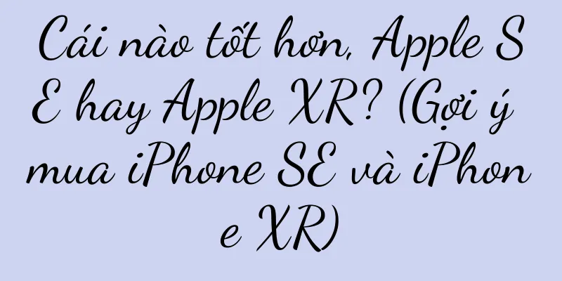 Cái nào tốt hơn, Apple SE hay Apple XR? (Gợi ý mua iPhone SE và iPhone XR)