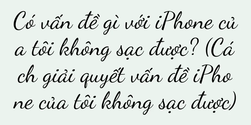 Có vấn đề gì với iPhone của tôi không sạc được? (Cách giải quyết vấn đề iPhone của tôi không sạc được)