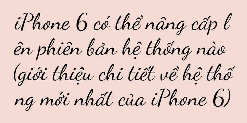 iPhone 6 có thể nâng cấp lên phiên bản hệ thống nào (giới thiệu chi tiết về hệ thống mới nhất của iPhone 6)