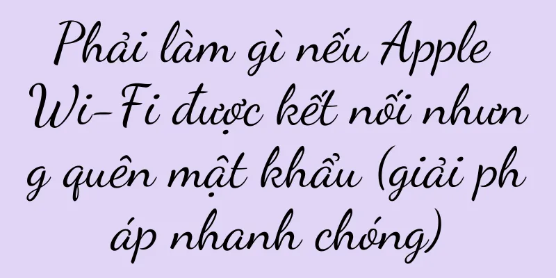 Phải làm gì nếu Apple Wi-Fi được kết nối nhưng quên mật khẩu (giải pháp nhanh chóng)