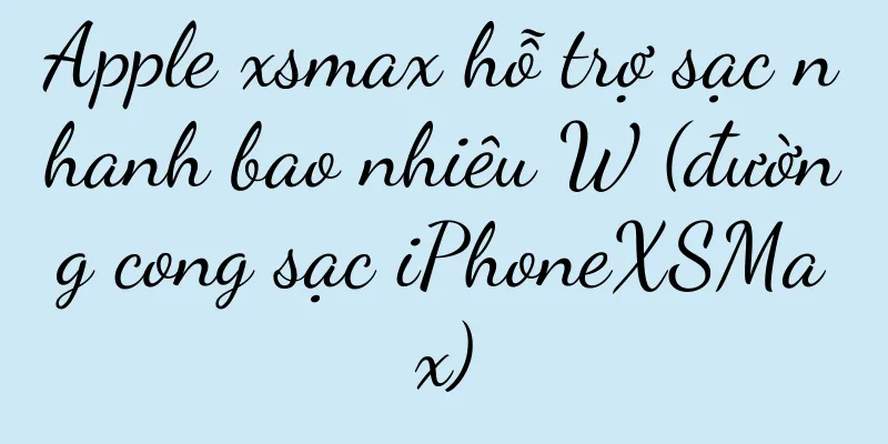 Apple xsmax hỗ trợ sạc nhanh bao nhiêu W (đường cong sạc iPhoneXSMax)