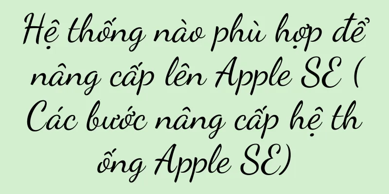 Hệ thống nào phù hợp để nâng cấp lên Apple SE (Các bước nâng cấp hệ thống Apple SE)