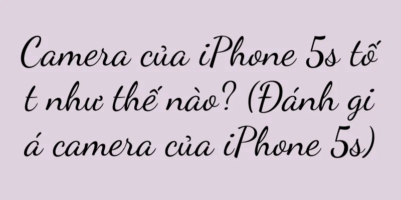 Camera của iPhone 5s tốt như thế nào? (Đánh giá camera của iPhone 5s)