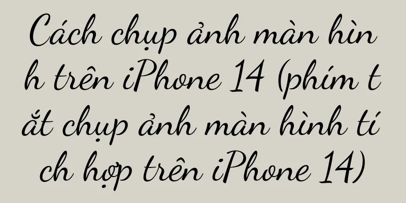 Cách chụp ảnh màn hình trên iPhone 14 (phím tắt chụp ảnh màn hình tích hợp trên iPhone 14)