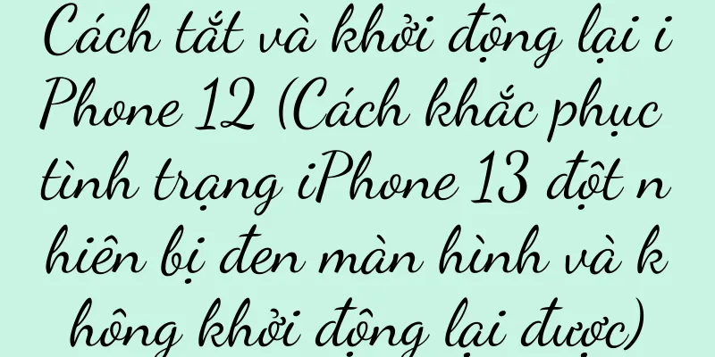 Cách tắt và khởi động lại iPhone 12 (Cách khắc phục tình trạng iPhone 13 đột nhiên bị đen màn hình và không khởi động lại được)