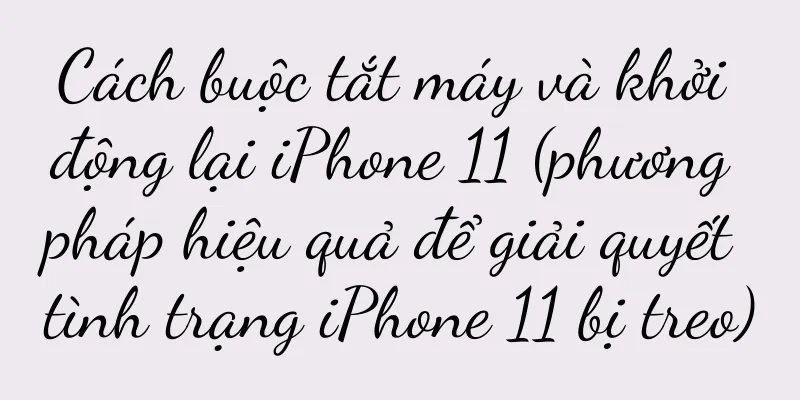 Cách buộc tắt máy và khởi động lại iPhone 11 (phương pháp hiệu quả để giải quyết tình trạng iPhone 11 bị treo)