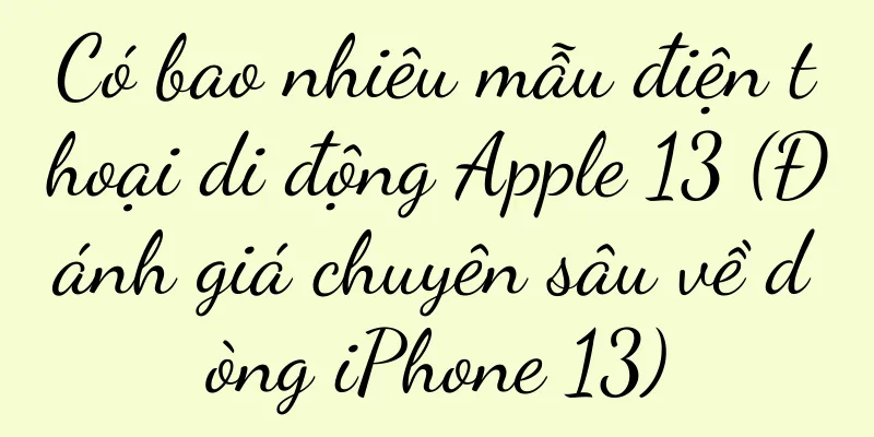 Có bao nhiêu mẫu điện thoại di động Apple 13 (Đánh giá chuyên sâu về dòng iPhone 13)
