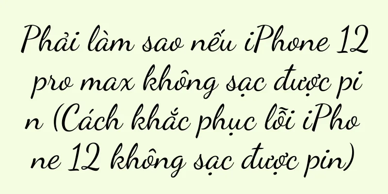 Phải làm sao nếu iPhone 12 pro max không sạc được pin (Cách khắc phục lỗi iPhone 12 không sạc được pin)