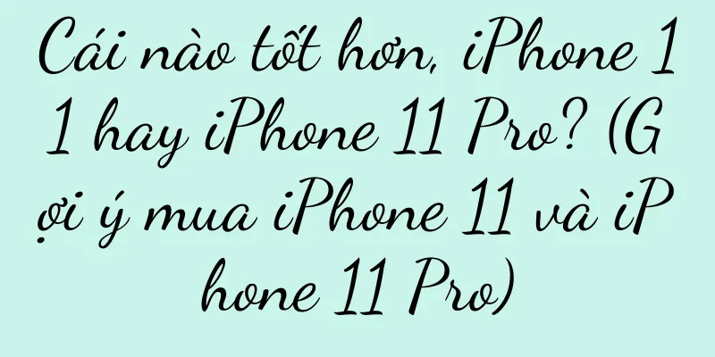 Cái nào tốt hơn, iPhone 11 hay iPhone 11 Pro? (Gợi ý mua iPhone 11 và iPhone 11 Pro)