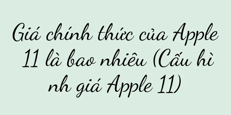 Giá chính thức của Apple 11 là bao nhiêu (Cấu hình giá Apple 11)