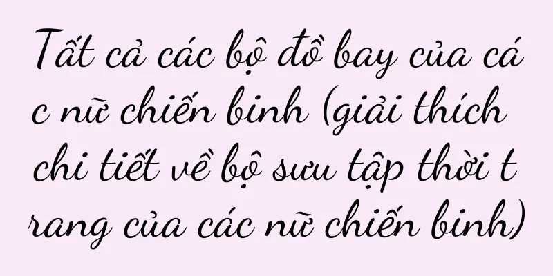 Tất cả các bộ đồ bay của các nữ chiến binh (giải thích chi tiết về bộ sưu tập thời trang của các nữ chiến binh)