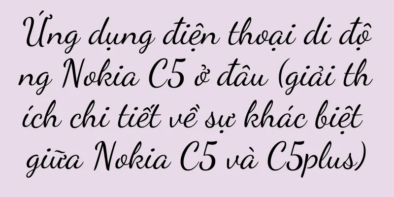 Ứng dụng điện thoại di động Nokia C5 ở đâu (giải thích chi tiết về sự khác biệt giữa Nokia C5 và C5plus)