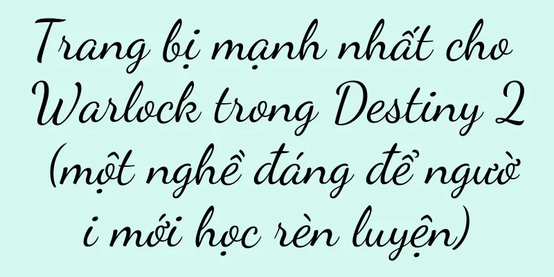 Trang bị mạnh nhất cho Warlock trong Destiny 2 (một nghề đáng để người mới học rèn luyện)