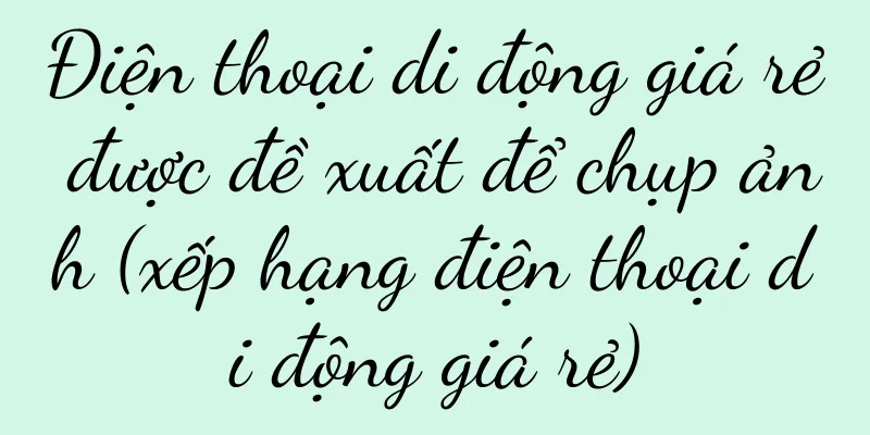 Điện thoại di động giá rẻ được đề xuất để chụp ảnh (xếp hạng điện thoại di động giá rẻ)