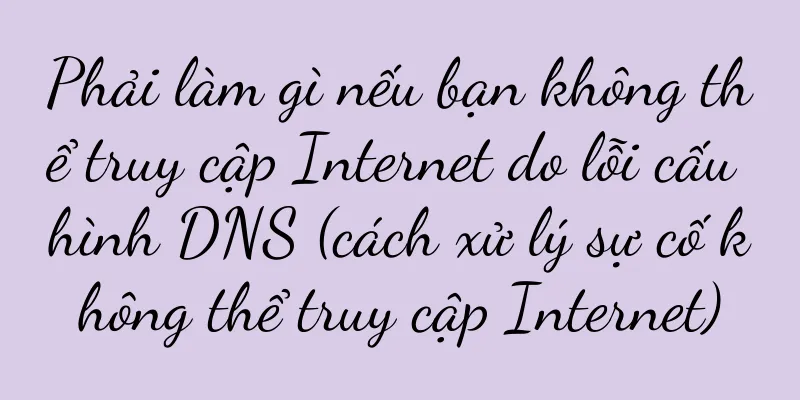 Phải làm gì nếu bạn không thể truy cập Internet do lỗi cấu hình DNS (cách xử lý sự cố không thể truy cập Internet)
