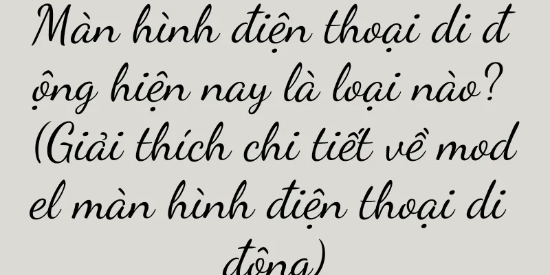 Màn hình điện thoại di động hiện nay là loại nào? (Giải thích chi tiết về model màn hình điện thoại di động)