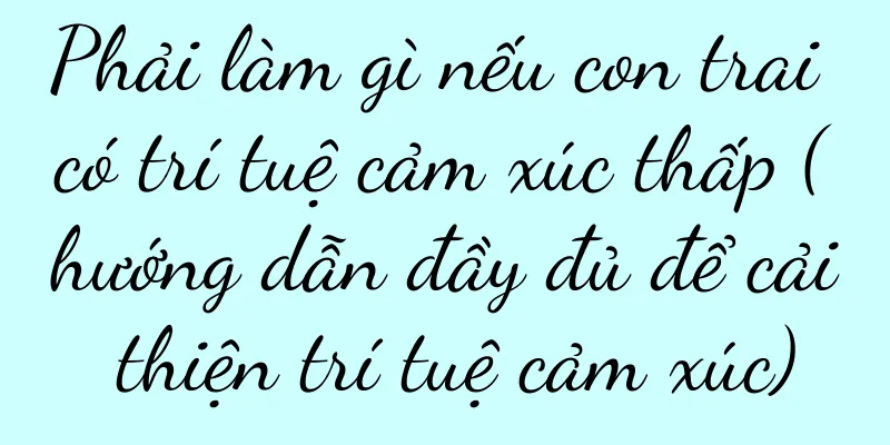 Phải làm gì nếu con trai có trí tuệ cảm xúc thấp (hướng dẫn đầy đủ để cải thiện trí tuệ cảm xúc)