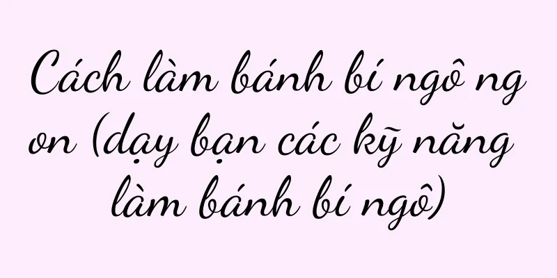Cách làm bánh bí ngô ngon (dạy bạn các kỹ năng làm bánh bí ngô)