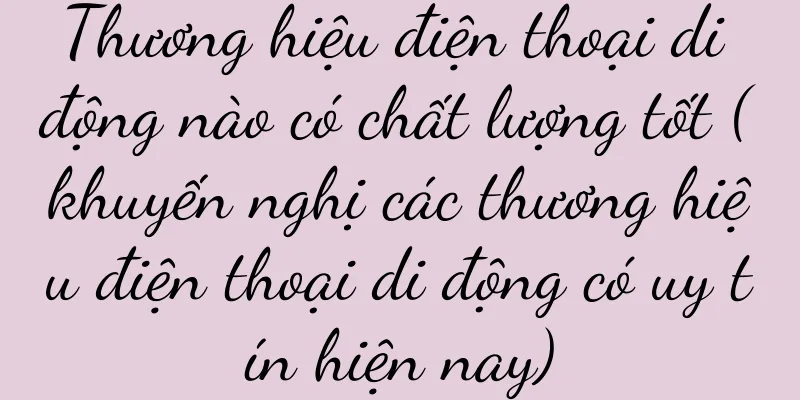 Thương hiệu điện thoại di động nào có chất lượng tốt (khuyến nghị các thương hiệu điện thoại di động có uy tín hiện nay)