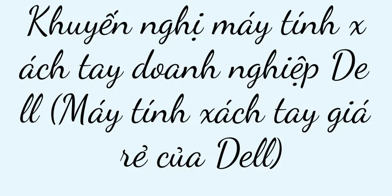 Khuyến nghị máy tính xách tay doanh nghiệp Dell (Máy tính xách tay giá rẻ của Dell)