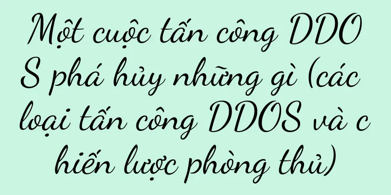 Một cuộc tấn công DDOS phá hủy những gì (các loại tấn công DDOS và chiến lược phòng thủ)