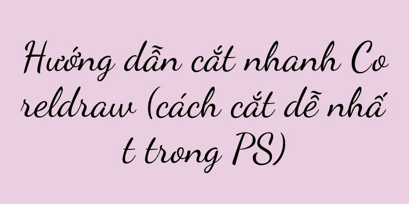Hướng dẫn cắt nhanh Coreldraw (cách cắt dễ nhất trong PS)