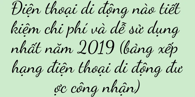 Điện thoại di động nào tiết kiệm chi phí và dễ sử dụng nhất năm 2019 (bảng xếp hạng điện thoại di động được công nhận)