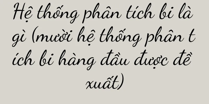 Hệ thống phân tích bi là gì (mười hệ thống phân tích bi hàng đầu được đề xuất)