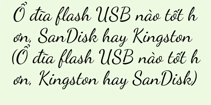 Ổ đĩa flash USB nào tốt hơn, SanDisk hay Kingston (Ổ đĩa flash USB nào tốt hơn, Kingston hay SanDisk)