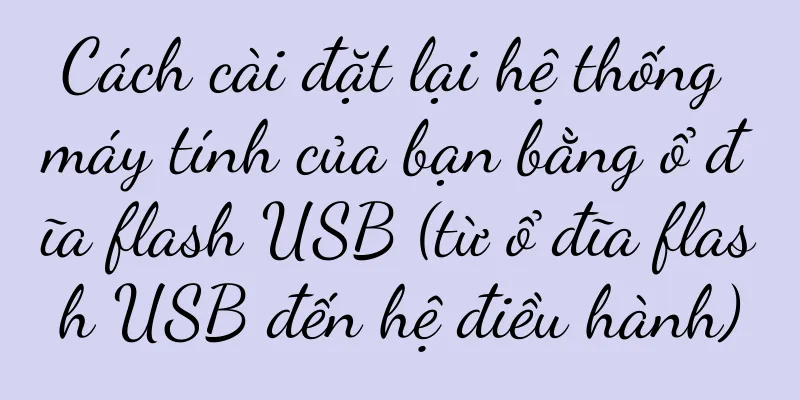 Cách cài đặt lại hệ thống máy tính của bạn bằng ổ đĩa flash USB (từ ổ đĩa flash USB đến hệ điều hành)