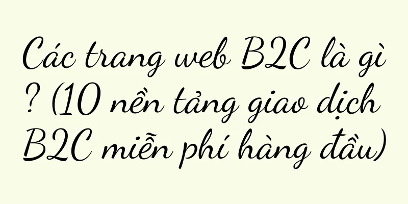 Các trang web B2C là gì? (10 nền tảng giao dịch B2C miễn phí hàng đầu)