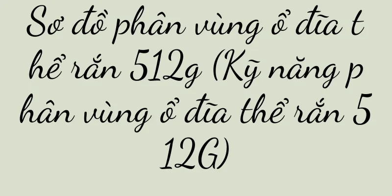 Sơ đồ phân vùng ổ đĩa thể rắn 512g (Kỹ năng phân vùng ổ đĩa thể rắn 512G)