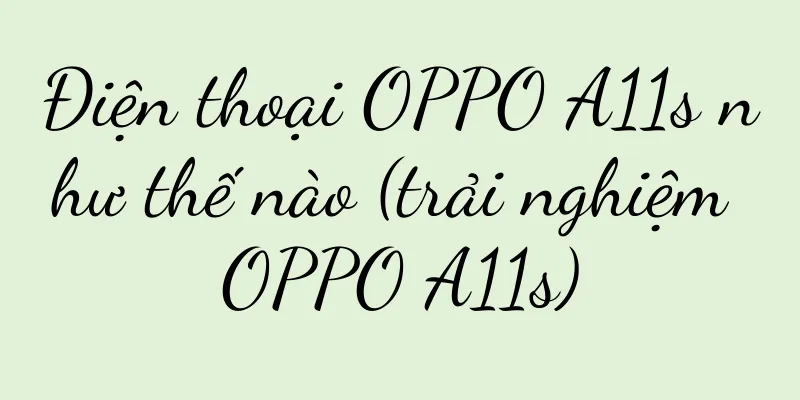 Điện thoại OPPO A11s như thế nào (trải nghiệm OPPO A11s)