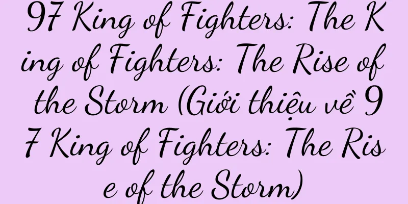 97 King of Fighters: The King of Fighters: The Rise of the Storm (Giới thiệu về 97 King of Fighters: The Rise of the Storm)