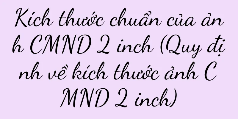 Kích thước chuẩn của ảnh CMND 2 inch (Quy định về kích thước ảnh CMND 2 inch)