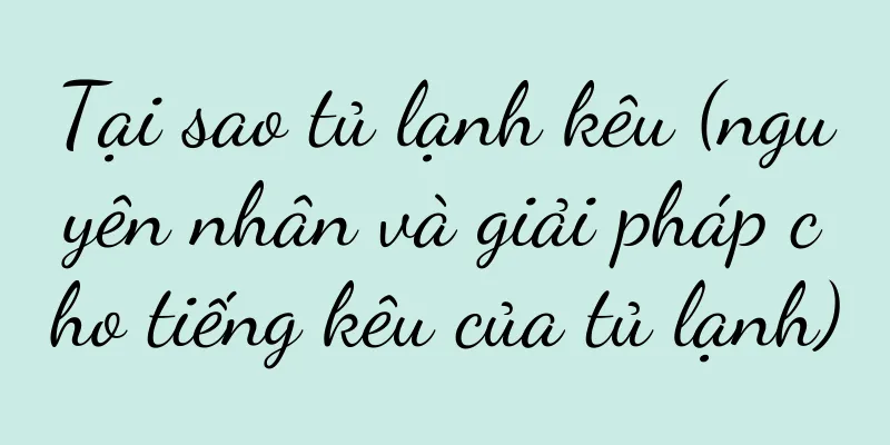 Tại sao tủ lạnh kêu (nguyên nhân và giải pháp cho tiếng kêu của tủ lạnh)