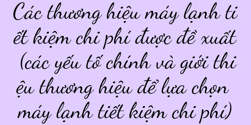 Các thương hiệu máy lạnh tiết kiệm chi phí được đề xuất (các yếu tố chính và giới thiệu thương hiệu để lựa chọn máy lạnh tiết kiệm chi phí)